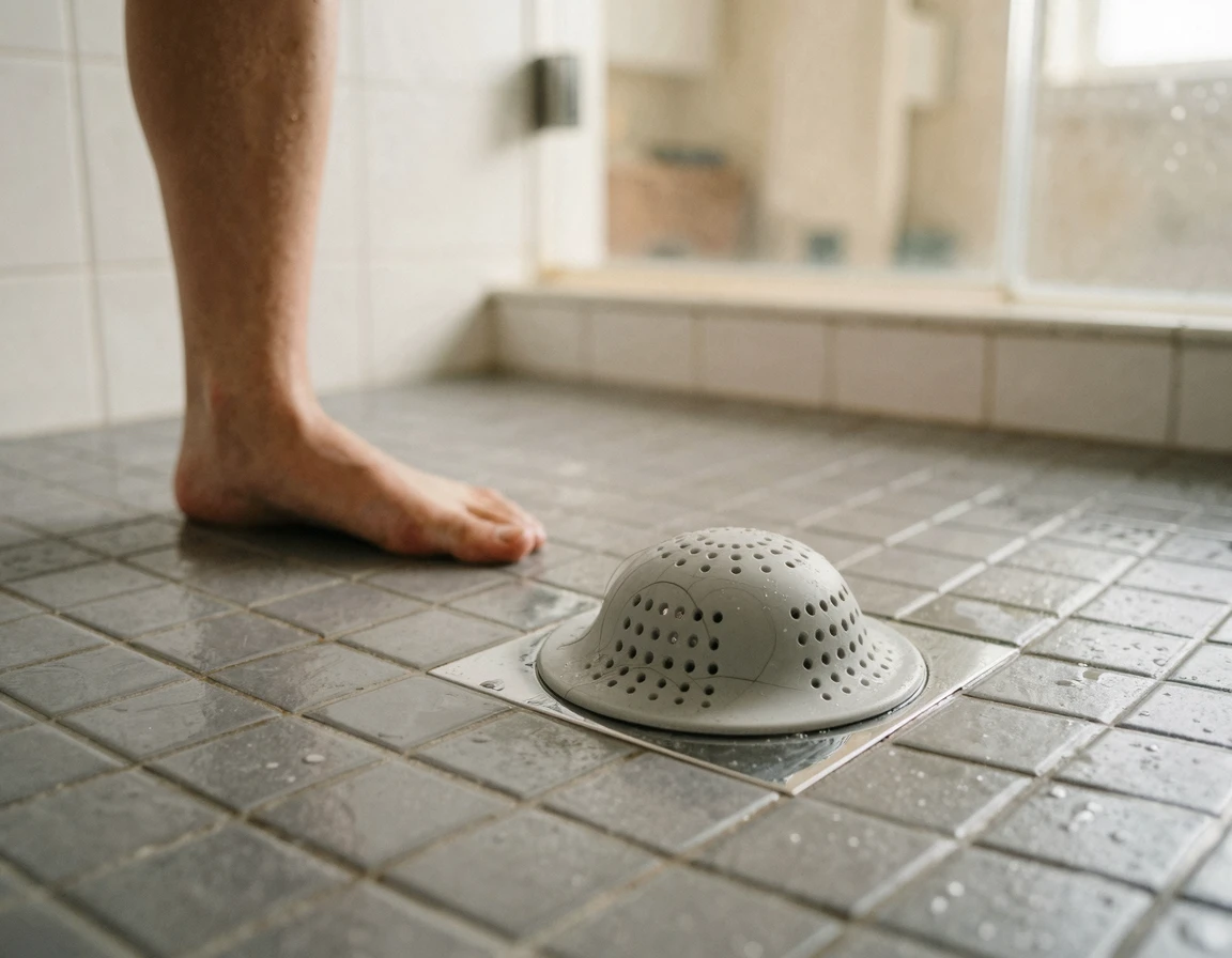 물 빠짐이 우수한 돔형 실리콘 거름망의 구조