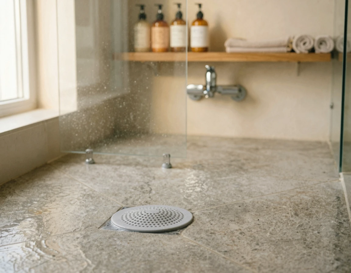 하수구에 완벽하게 밀착되어 물이 빠지는 실리콘 거름망